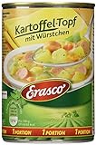Erasco Kartoffel-Topf mit Würstchen, 3er Pack (3 x 400 g)