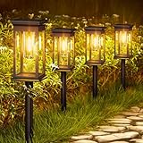 NEEMO 6 Stück Solarlampen für Außen Garten, Typisch Solarleuchten für Außen mit...