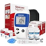 sinocare Safe Accu2 Blutzuckermessgerät, Diabetes Messgerät mit...