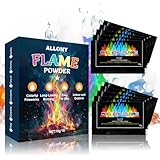 Allony Feuerfarben Pulver, Feuerpulver Bunt, Feuerfarben Pulver für Buntes...