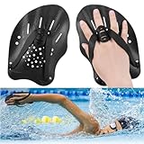 Zocipro 1 Paar Hand Paddles Schwimmen, Handpaddel zum Schwimmen, Schwimmpaddel...