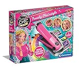 Clementoni Crazy Chic Farb-Hairstyler - Auswaschbare Haarkreide für Kinder ab 6...