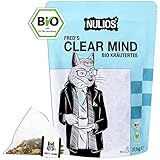 NULIOS - Minzig-fruchtiger Bio Kräutertee für stressfreien Genuss - 15 Pyramidenbeutel -...