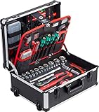Meister Werkzeugtrolley 238-teilig - Mit Qualitätswerkzeug von Knipex & Wera -...