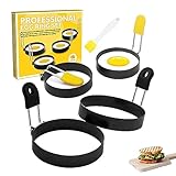 Pancake Form, 4 Stück Spiegeleiform Für Bratpfanne, Spiegeleiforme,...