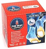 THE HEAT COMPANY Fußwärmer - 15 Paar - EXTRA WARM - klebend - Zehenwärmer - 8 Stunden...