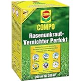 COMPO Rasen Unkrautvernichter Perfekt, Vernichtung von schwerbekämpfbaren Unkräutern,...