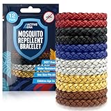 Active Era Mückenschutz Armband (12 Stk), Mückenabwehr Outdoor, Camping -...