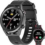 IOWODO R8Pro Smartwatch Herren Damen mit Telefonfunktion,1,39'' Touchscreen Fitnessuhr Uhr...