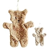 Manufaktur Liebevoll Schmusetuch Teddy Schmusetier Kuscheltuch Teddy Babygeschenk Geburt...