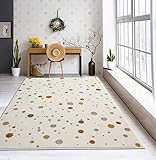 the carpet Beat Kids Moderner Weicher Kinderteppich, Weicher Flor, Pflegeleicht, Farbecht,...