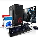 shinobee Komplett PC Entry Gaming/Multimedia Vega11 Computer mit 3 Jahren Garantie! | AMD...