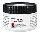 Marabu 11420013848 - Transparenter Decoupage Kleber Profi, 250 ml Dose, auf...