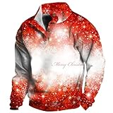 Sweatjacke Herren Mit Kapuze Graphic Drucken Hoodie Long Sleeve Sweatshirt Hoodie...