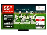 TCL 55Q7C QLED Mini LED Fernseher, 55 Zoll, 4K HDR Premium, Dolby Vision IQ & Atmos, Smart...