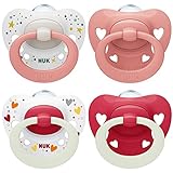 NUK Signature Day & Night Babyschnuller | 0-6 Monate | Beruhigt 95 % der Babys | BPA-freie...