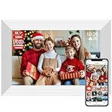 Digitaler-Bilderrahmen WLAN,10.1 Zoll Frameo Digital Photo Frame, 1280x800 IPS...