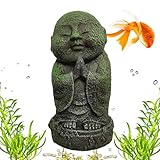 Mönchenfigur, Gebetsmönch Deko - Bodhisattva Mönchsstatue Buddha Figur Statue Desktop...