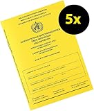 ELKHERBA® internationaler Impfpass für Erwachsene und Kinder Impfbuch...