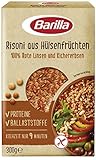 Barilla Risoni aus Hülsenfrüchten - Rote Linsen und Kichererbsen, 1er Pack (1...