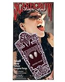 Horror-Shop Vampir Eckzähne Lady Fangs von Scarecrow