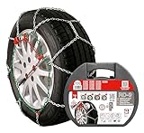 RD9 Schneeketten aus Metall, mm, Größe Nr. 130, Set mit 2 Stück, Handschuhe im...
