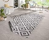 NORTHRUGS Outdoor Teppich Malta-Wendeteppich Wetterfest Modernes Geometrisches Muster...
