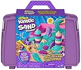 Kinetic Sand Meerjungfrauen Koffer - mit 1 kg original 3 Farben, 6 Förmchen, 1 Schaufel...