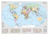 Ravensburger Puzzle 12000065 - Politische Weltkarte - 1000 Teile Puzzle für Erwachsene...
