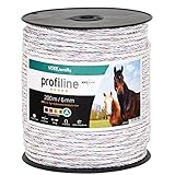 VOSS.farming Kunststoffseil 6mm mit Seilverbindern – Länge wählbar -...