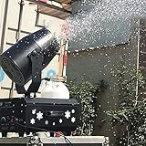 Professional Snow Guns 2000 W 180° Snowflake Machine - Create Snowflake Blizzard Effect...