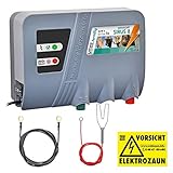 VOSS.farming Weidezaungerät 12V SIRUS 8, 7,6 Joule 10.000 Volt Batteriegerät...
