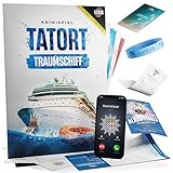 CRIMECASES Krimispiel: Tatort Traumschiff I Spannendes Krimi Spiel für Erwachsene für...