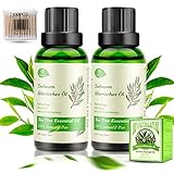 Teebaumöl 100% Reines Natürrein, 2x30ml Pure Tea Tree Oil Anti Pickel für...