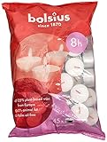 Bolsius D-light Teelichter - im Beutel - Länge Brenndauer 8 Stunden - Dekorative...