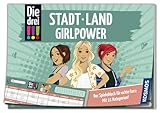KOSMOS 684594 Die DREI !!! Stadt Land Girlpower, Spielblock mit Die DREI Ausrufezeichen,...