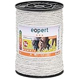 VOSS.farming 200m Weidezaunseil 6mm Elektrozaunseil 7X 0,2 NIRO – mit Zubehör...