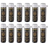 12x Montageschaum 2K B2 400ml | Zargenschaum, Adapterschaum, Schnellschaum, PU...