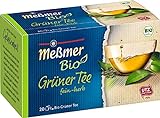 Meßmer Bio Grüner Tee | fein-herb | 20 Teebeutel | Vegan | Glutenfrei |...