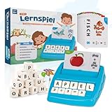 Buchstaben Lernspiel ABC Montessori Lernen ab 4 5 6 Jahre Vorschule Zahlen Rechnen...