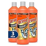 Drano Power Gel Rohrfrei Abflussreiniger, Rohrreiniger, Für Küche und Bad, Entfernt...