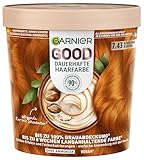 Garnier GOOD Dauerhafte Haarfarbe 7.43 Kurkuma Kupfer – Coloration ohne...