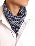 Prettystern handrolliertes Halstuch Damen Herren unisex 100% Seide Bandana Nickituch...