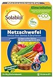Solabiol Netzschwefel, natürliches Fungizid gegen Echten Mehltau an Obst, Gemüse und...