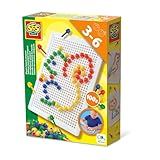 SES Creative 14046 Mosaik Steckspiel, Diverse Farben