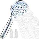 Handbrause Liyalo Duschkopf Hand Wassersparend Hochdruck Universal Chrom...