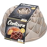 Birkmann, Contoura, Gugelhupfform Geo, Backform aus Aluguss, mit...