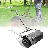 GXLDIANPU 24-Zoll Torfmoos Streuer, Dünger Kompost Streuer, Heavy Duty Metall Mesh Basket...