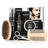 Bartpflege Set Mit Bartwuchsmittel Männer Commzon Bartwuchs Beard Growth Set...