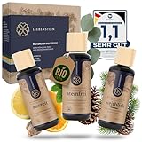 Liebenstein® BIO Saunaaufguss SET “Wohlfühl-Trio” [3x100ml Sauna...